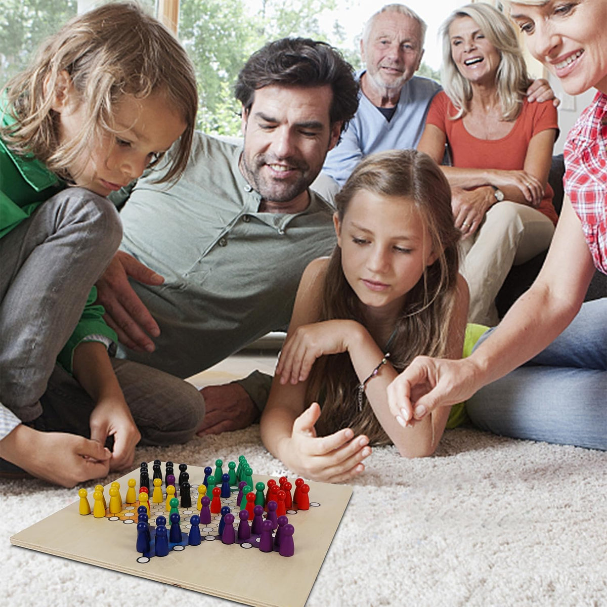 Juegoal Ludo pieces and boards support easy learning and shared fun.
