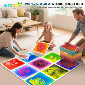 JUEOQOY 12-inch tiles suit classrooms, playrooms, and homes