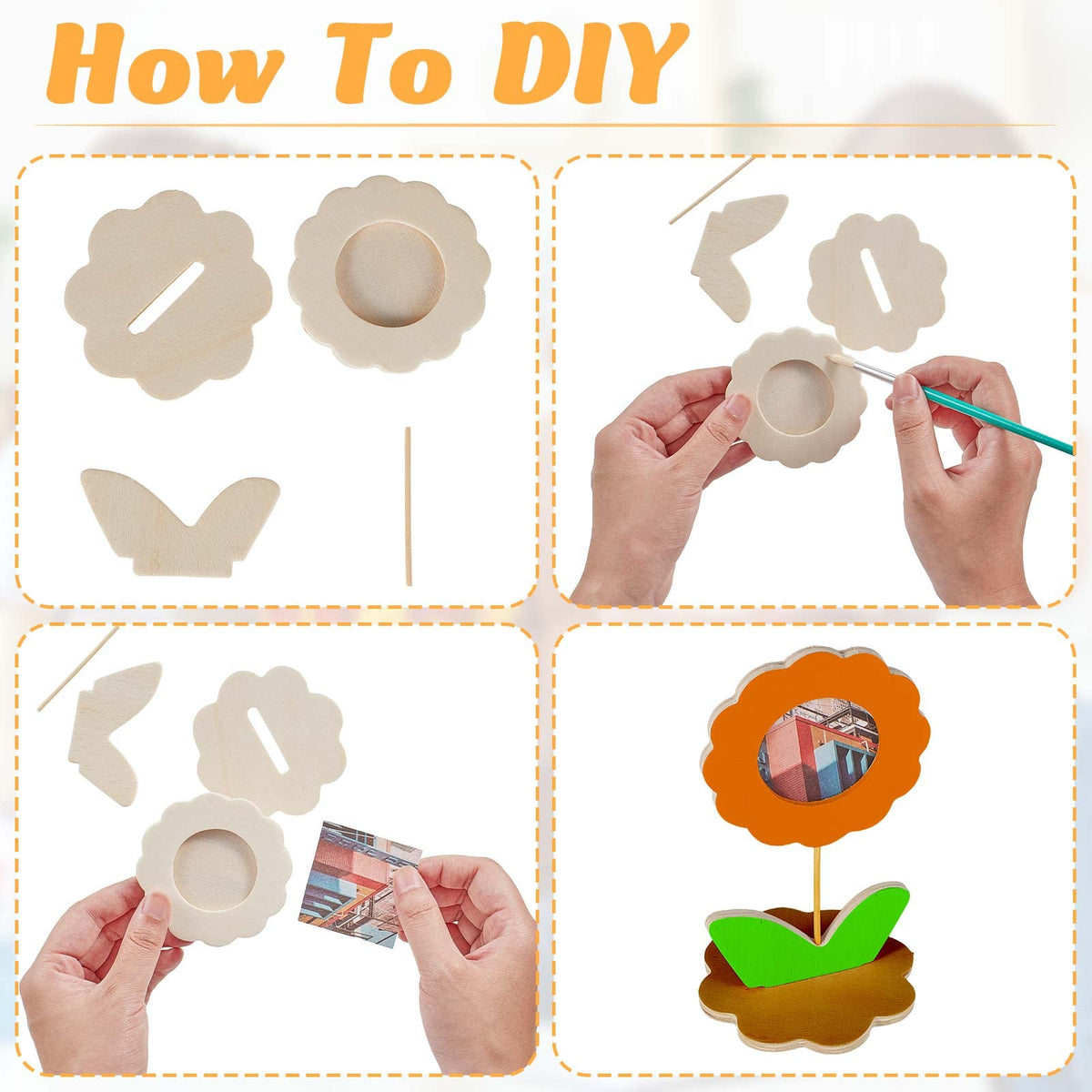 Juexica DIY paint-ready frame surface ideal for markers and colors