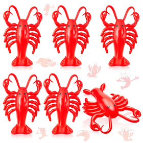 Juexica inflatable lobster front view for poolside visibility.