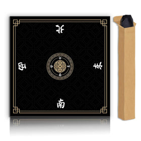 JUFORHQC Mahjong mat laid flat on table for stable, smooth play.