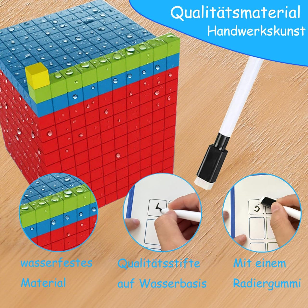 JUGGPENG base ten blocks unit cubes aid quick counting and regrouping.