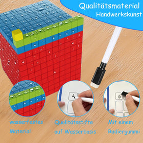 JUGGPENG unit cubes connect units to build whole numbers.