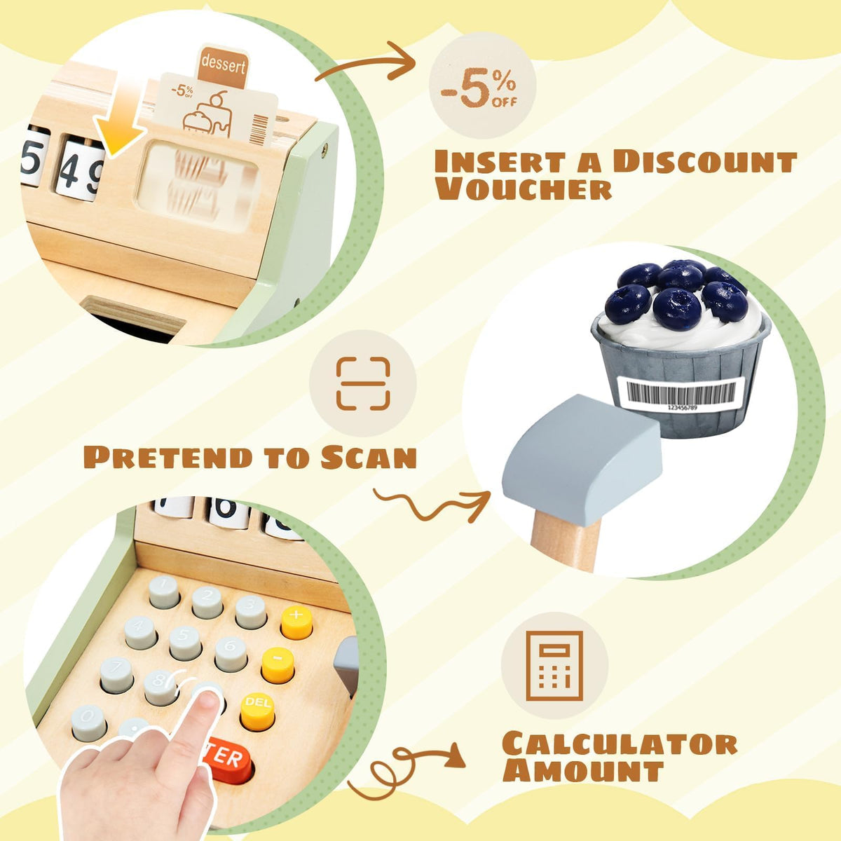 JugueteLand credit card prop supports interactive checkout and social interaction
