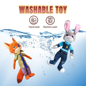 JuGuo Judy Hopps and Nick Wilde spark imaginative play.