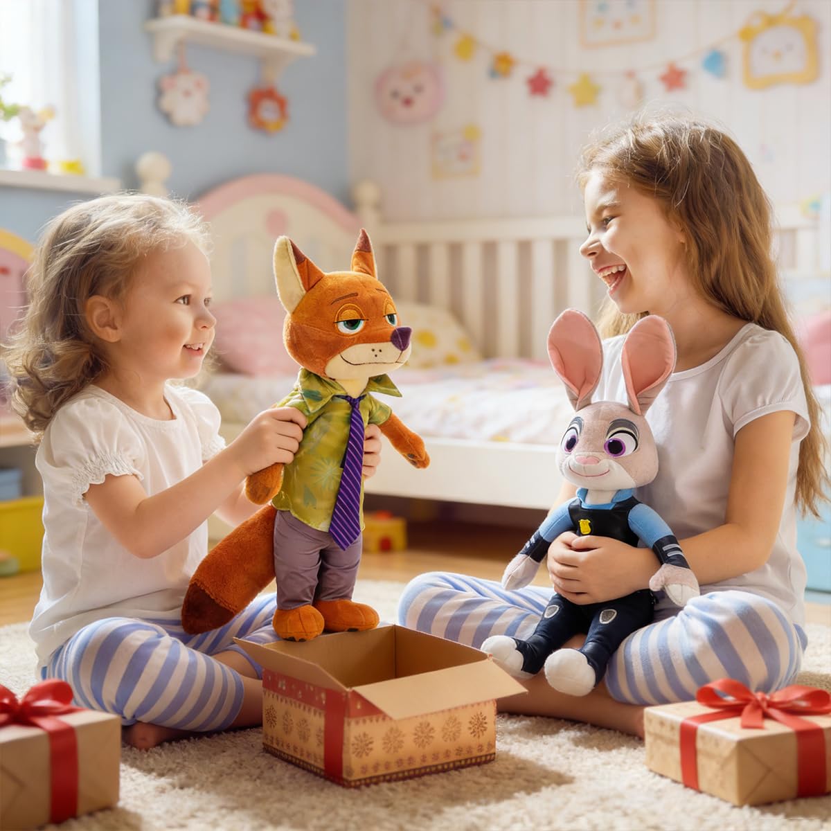 JuGuo plush toys with soft materials for cozy, durable play.