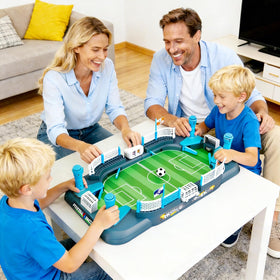 Juivin family night centerpiece inviting laughter and friendly competition.
