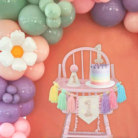 JUIIZAY birthday party decor set for girls’ celebration