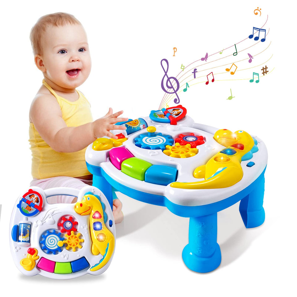 JUEJIAZKIY music activity center piano for toddler exploration