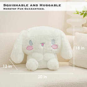 Juju GOODS Juju White Kawaii Plush 20in gift-ready decor on display