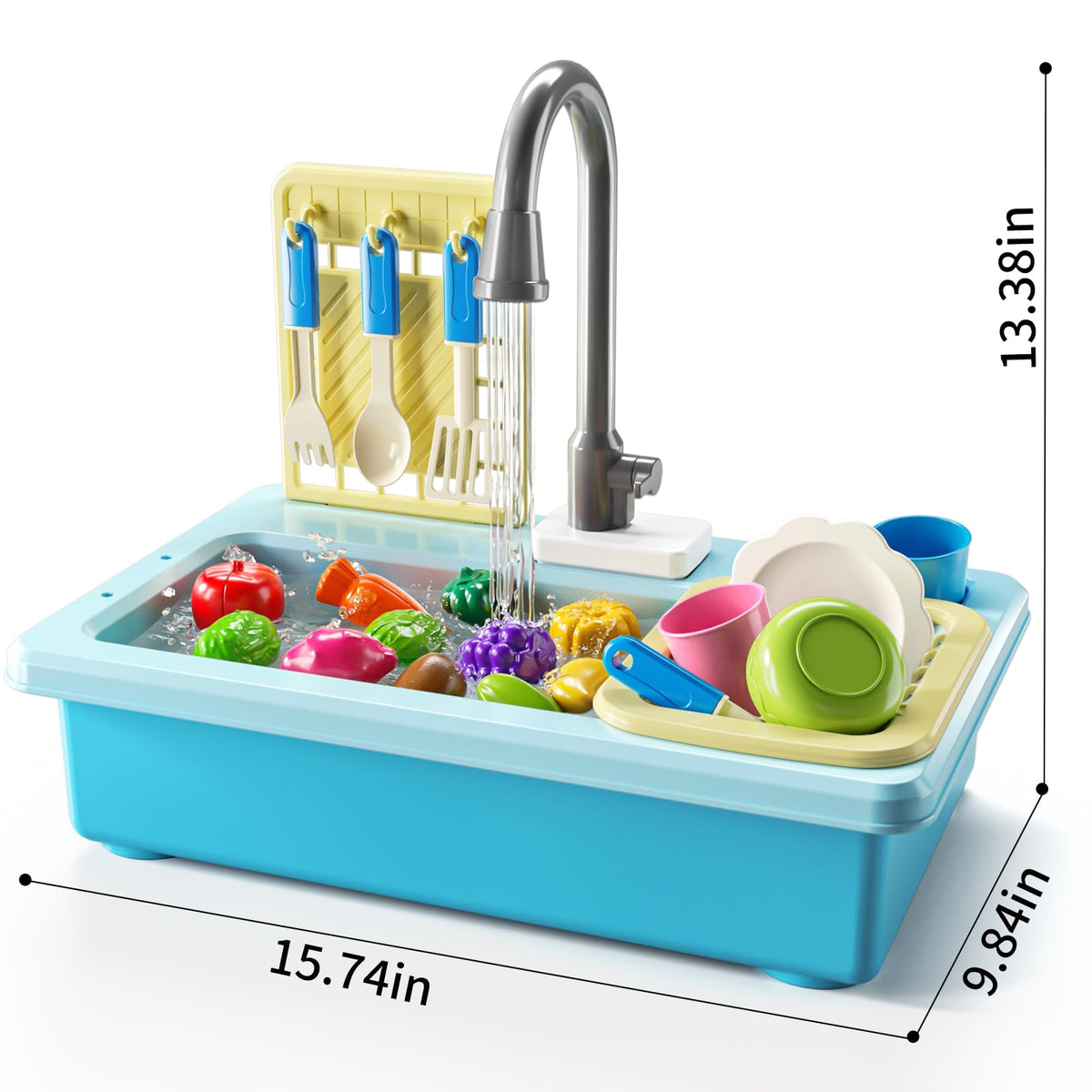 JUKUDAHU Play Sink 135-degree faucet for easy pouring control