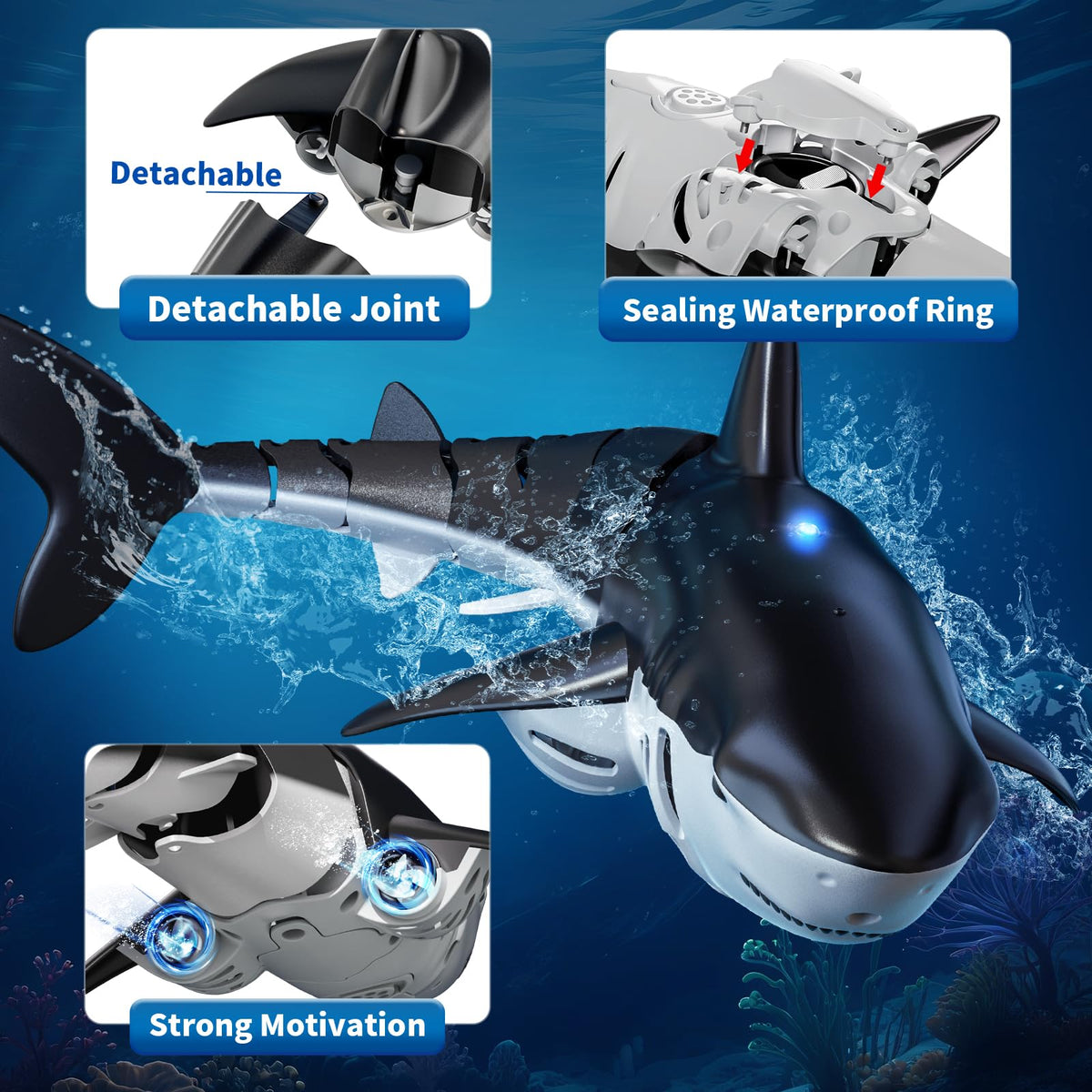 JUKUDAHU LED light feature enhances after-dark play