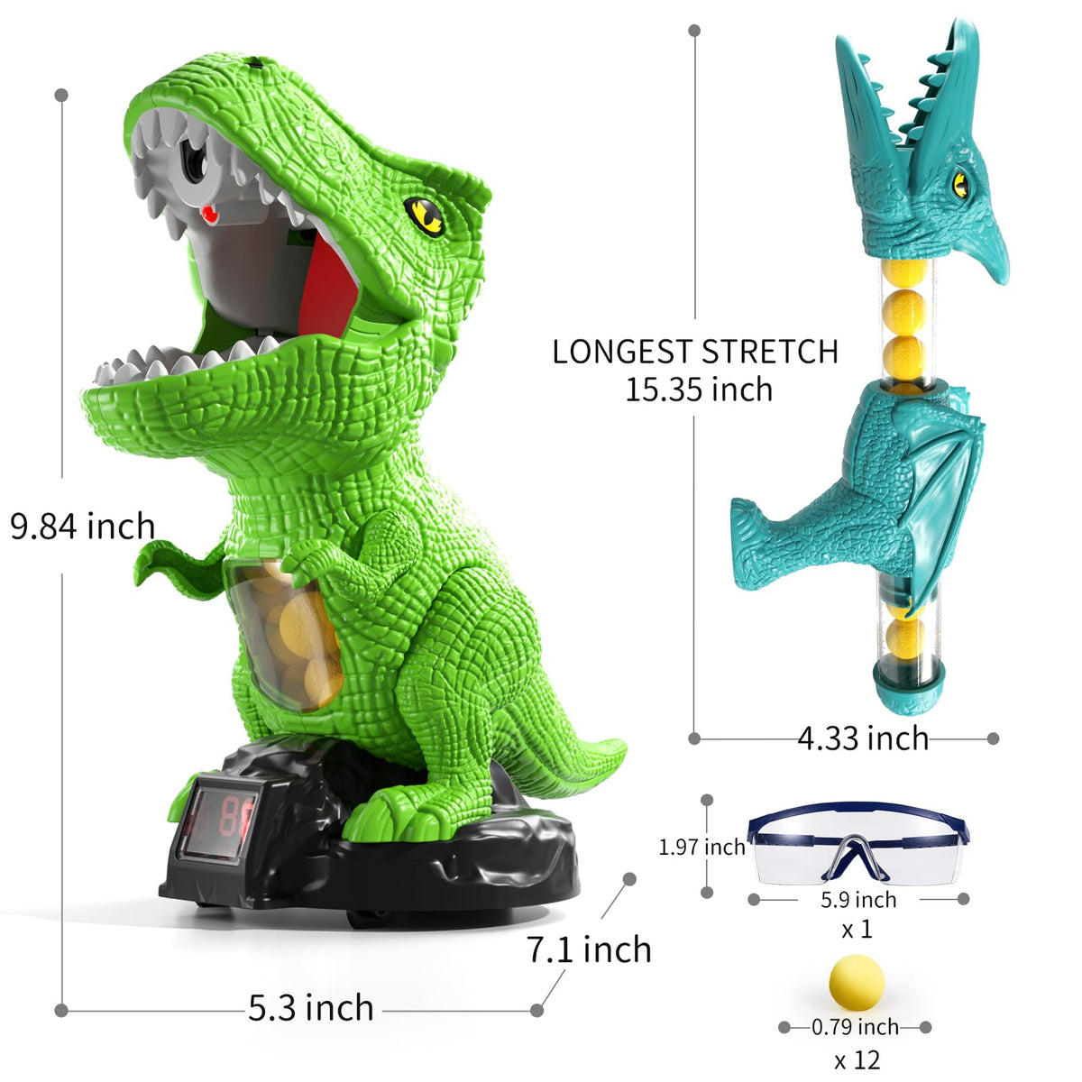 Jukudahu spray and light effects enhance action during play sessions.