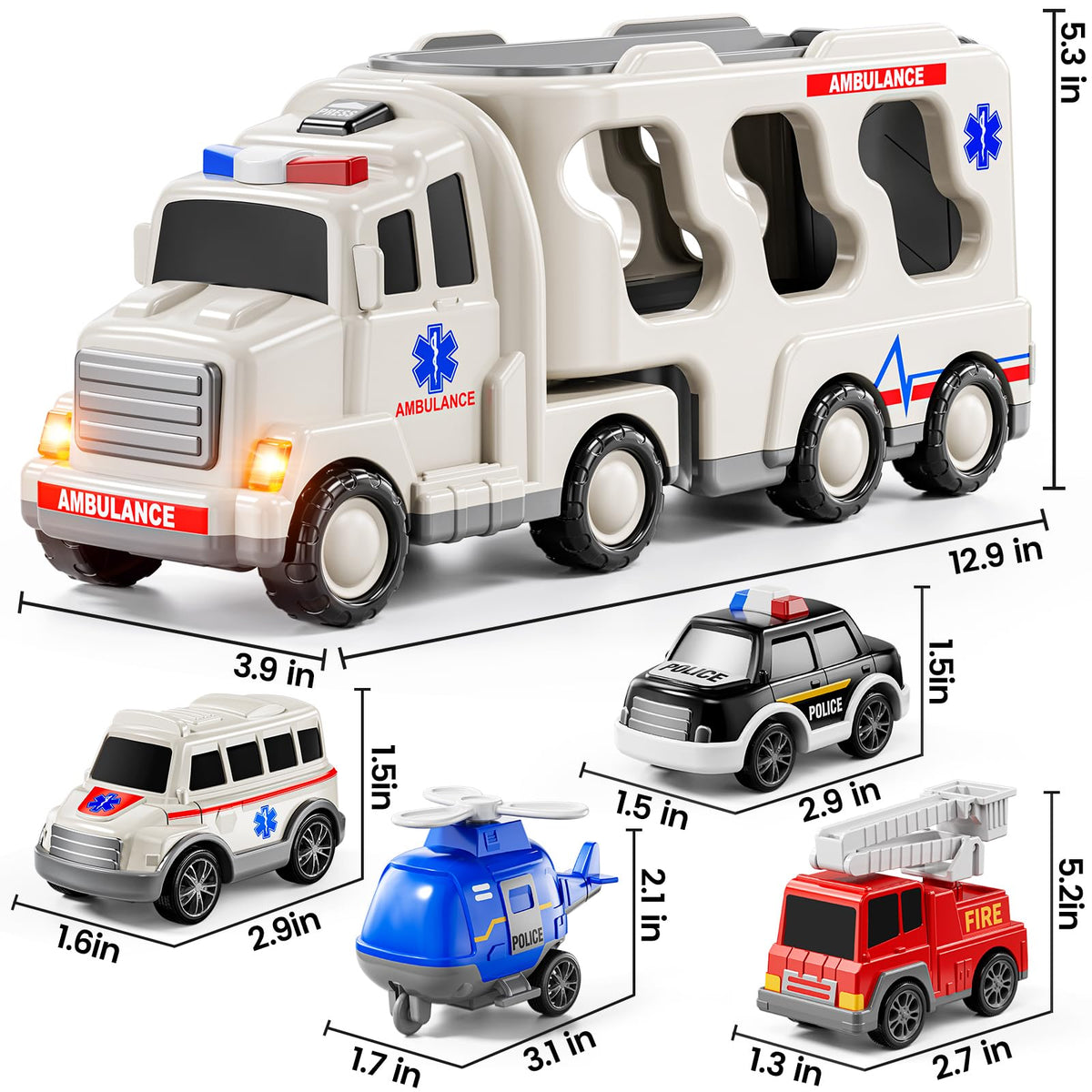 JUKUDAHU toddler-friendly truck design fits small hands for confident grip.