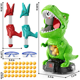 JUKUDAHU tongue-shot action demonstrates engaging target practice for kids