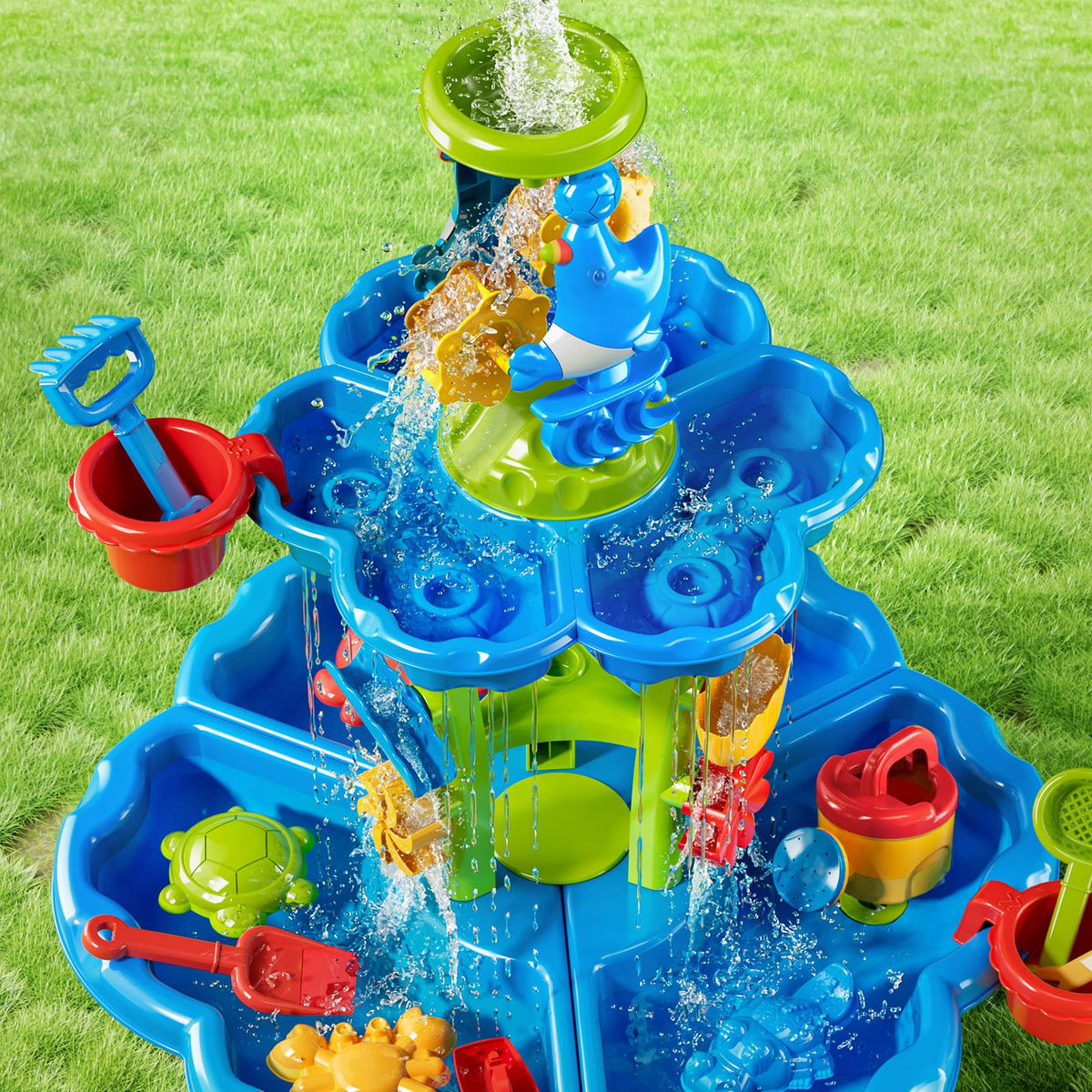JUKUDAHU water table animal molds for imaginative shaping