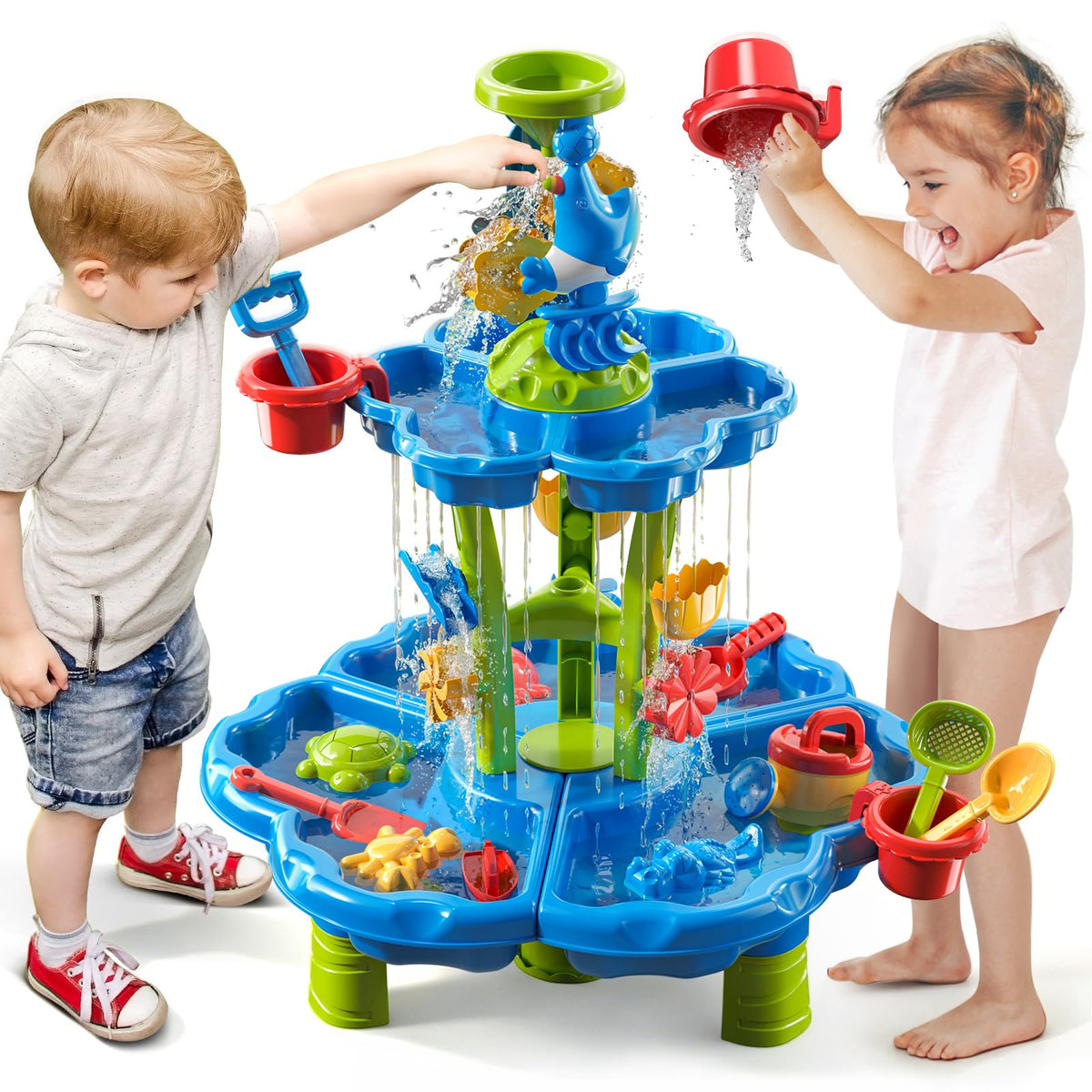 JUKUDAHU water table easy setup and quick-start play