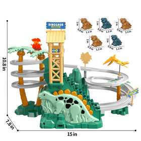 JUKUDAHU easy-to-assemble car tracks speed up setup for busy parents.