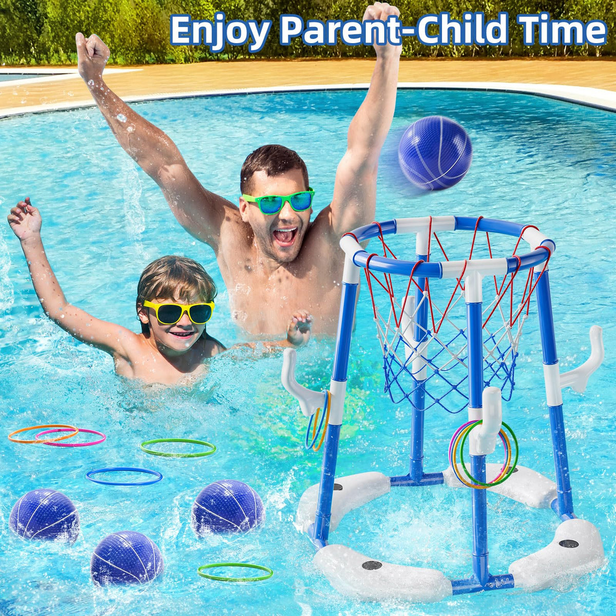 JUKUDAHU kid-friendly pool game sparks active outdoor play.