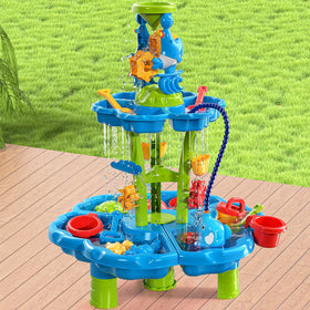 JUKUDAHU beach-friendly play table for birthdays and family days.