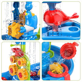 JUKUDAHU water table bucket supports shared hands-on play