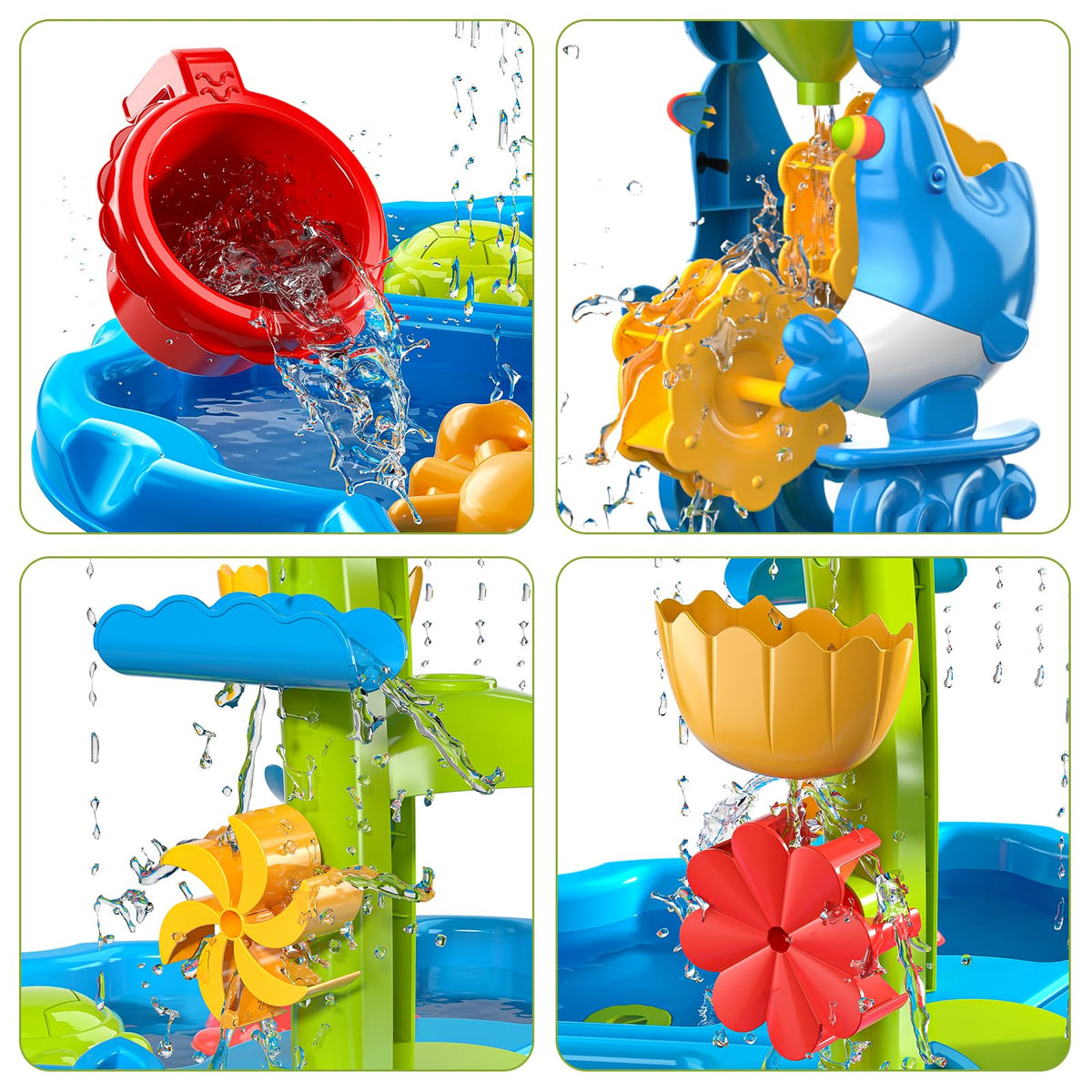 JUKUDAHU elephant pump demonstrates rotating water flow for engaging experiments.