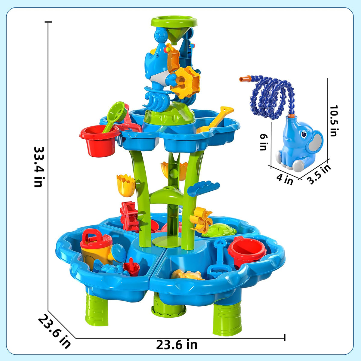 JUKUDAHU waterproof pump design ensures smooth water circulation.
