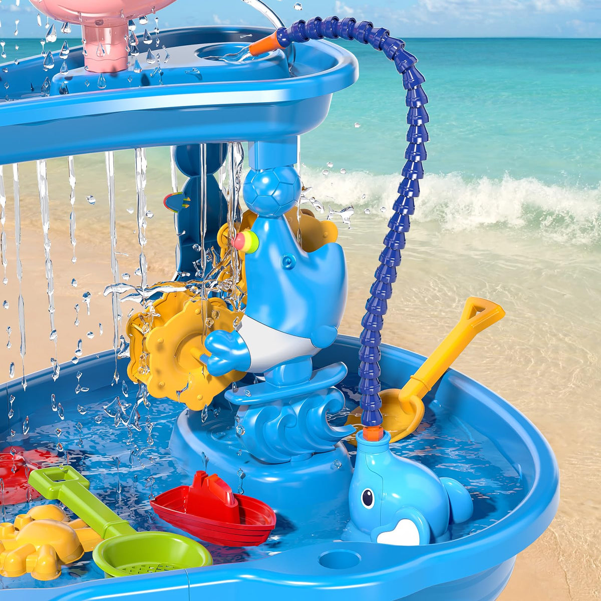 JUKUDAHU water table watermill sparks imaginative water flow