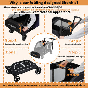 JULYSHILIU storage bag and pockets keep snacks and toys within reach.