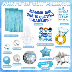 Julyshy disco balloons create party ambiance and dance floor vibes.