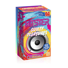 Jumbo Hitster guilty pleasures cards for at-home trivia fun