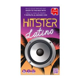 Jumbo Hitster Latino 300 Latin hits cards highlight diverse tracks for memorable game nights.