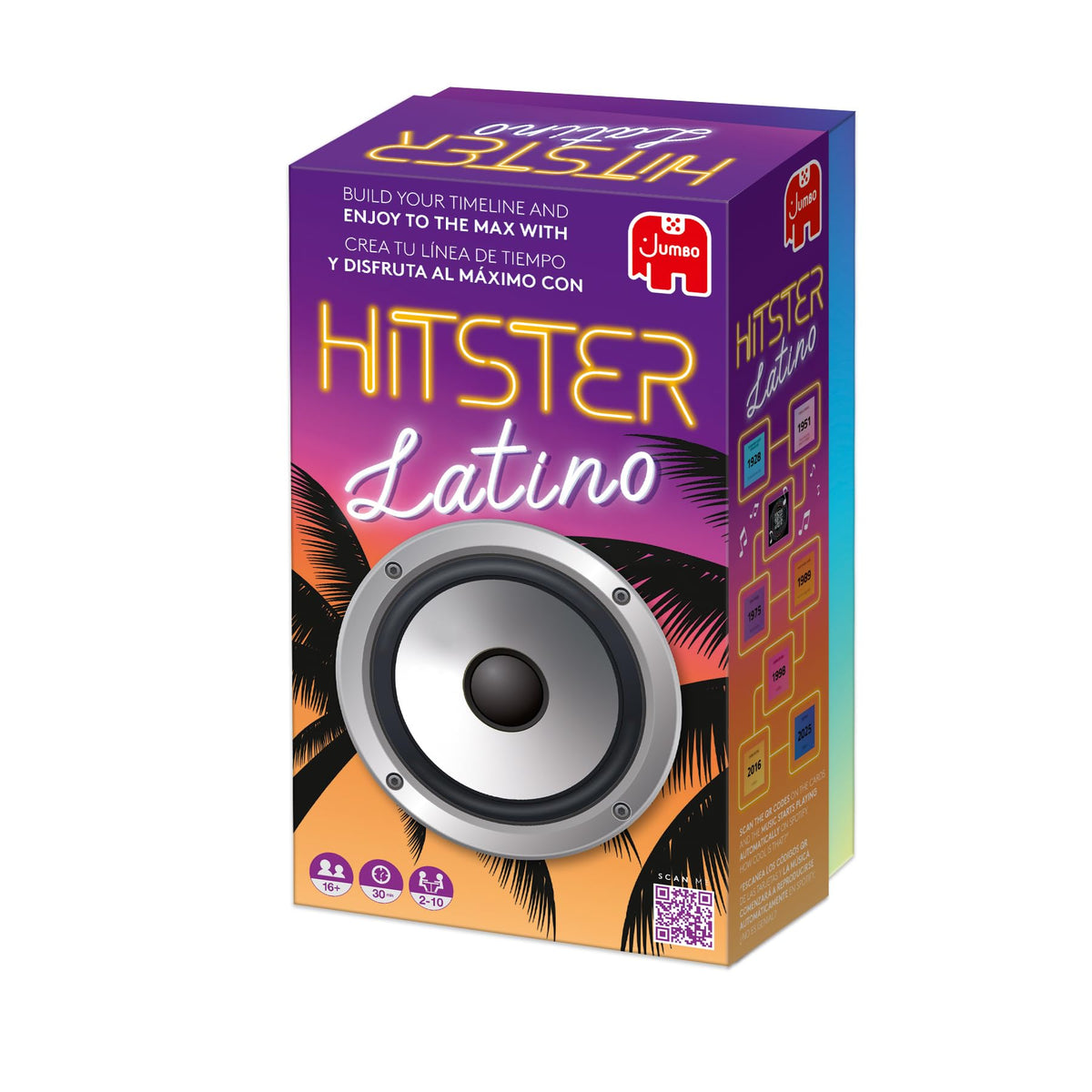 Jumbo Hitster Latino quiz tokens add excitement and winning chances during play.
