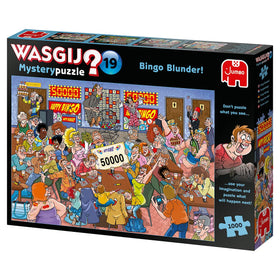 Jumbo Wasgij Retro Mystery 19 Dick Heins illustration, distinctive style