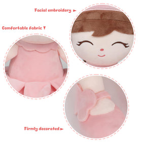 Jumbrace soft baby doll pink gift box presents a delightful present idea.