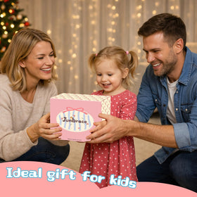 Jumbrace travel-friendly doll fits easily in a bag for on-the-go comfort.