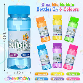 Jumlys 36-pack bubble bottles yellow wand adds bright fun to celebrations