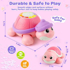 Jumlys bright colors support visual tracking and sensory development.