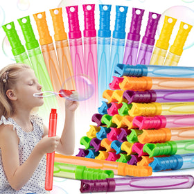 Jumlys red bubble wand for kids' party favors and outdoor fun.