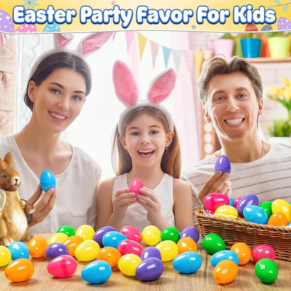 Jumlys eggs serve as versatile party favors for Easter celebrations.