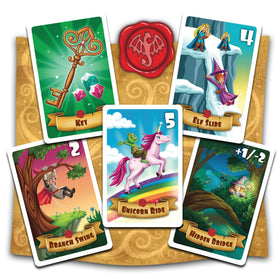 Jumping High Five dragon-card-pack highlights clear actions for easy turn-taking