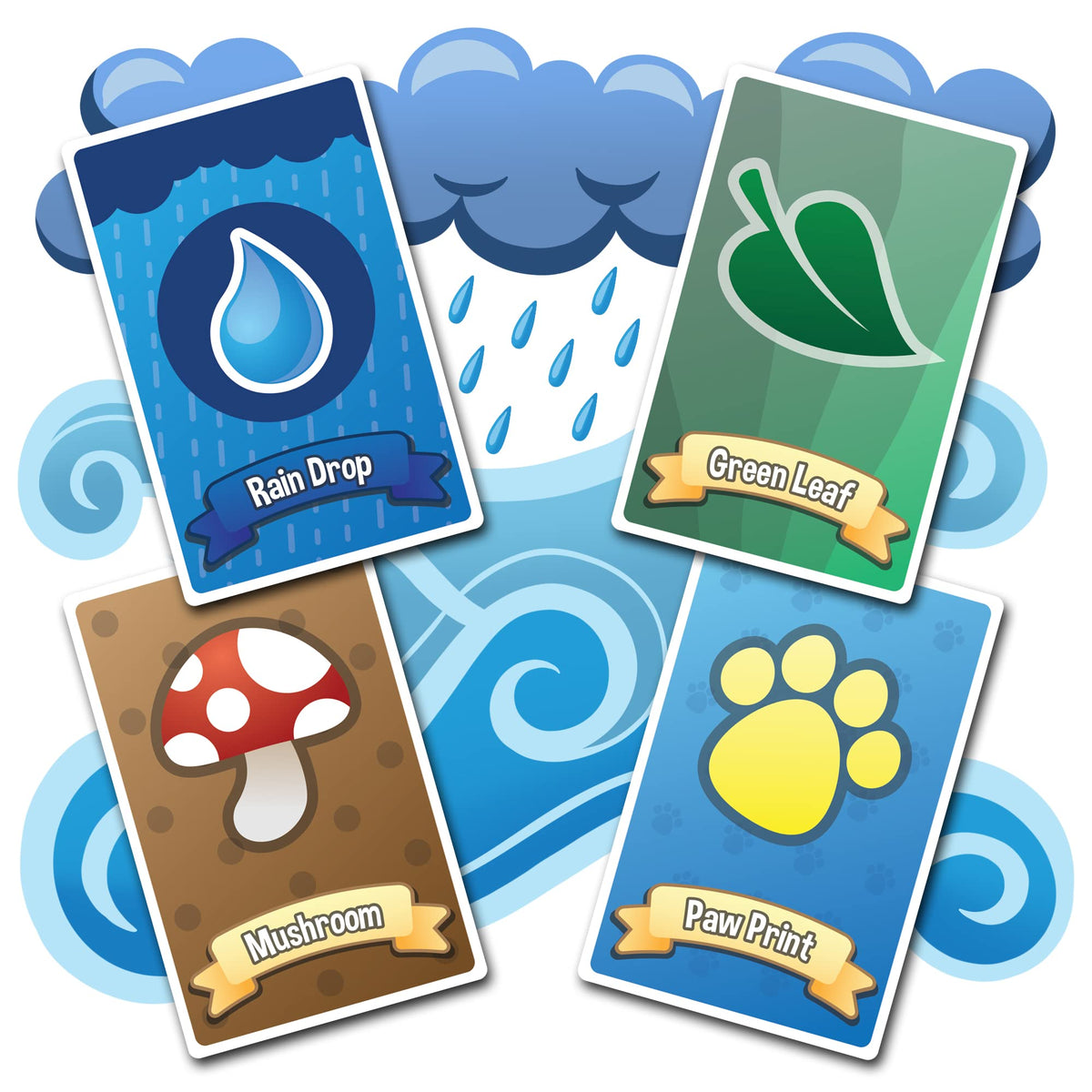 Animal icons help kids recognize images while collaborating on goals