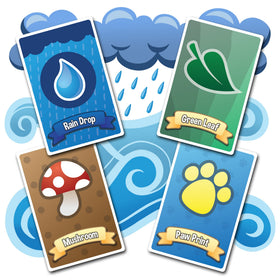 Animal icons help kids recognize images while collaborating on goals