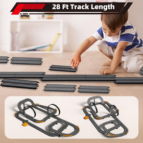 Jumplanma track supports electric or battery power for versatile play.