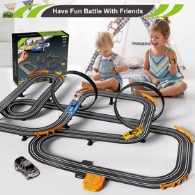 Jumplanma 1:64-scale track provides realistic racing vibes.