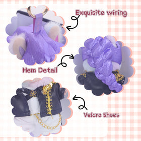 Jun-iqute complete K-Pop inspired set enabling mix-and-match looks for 17cm dolls.