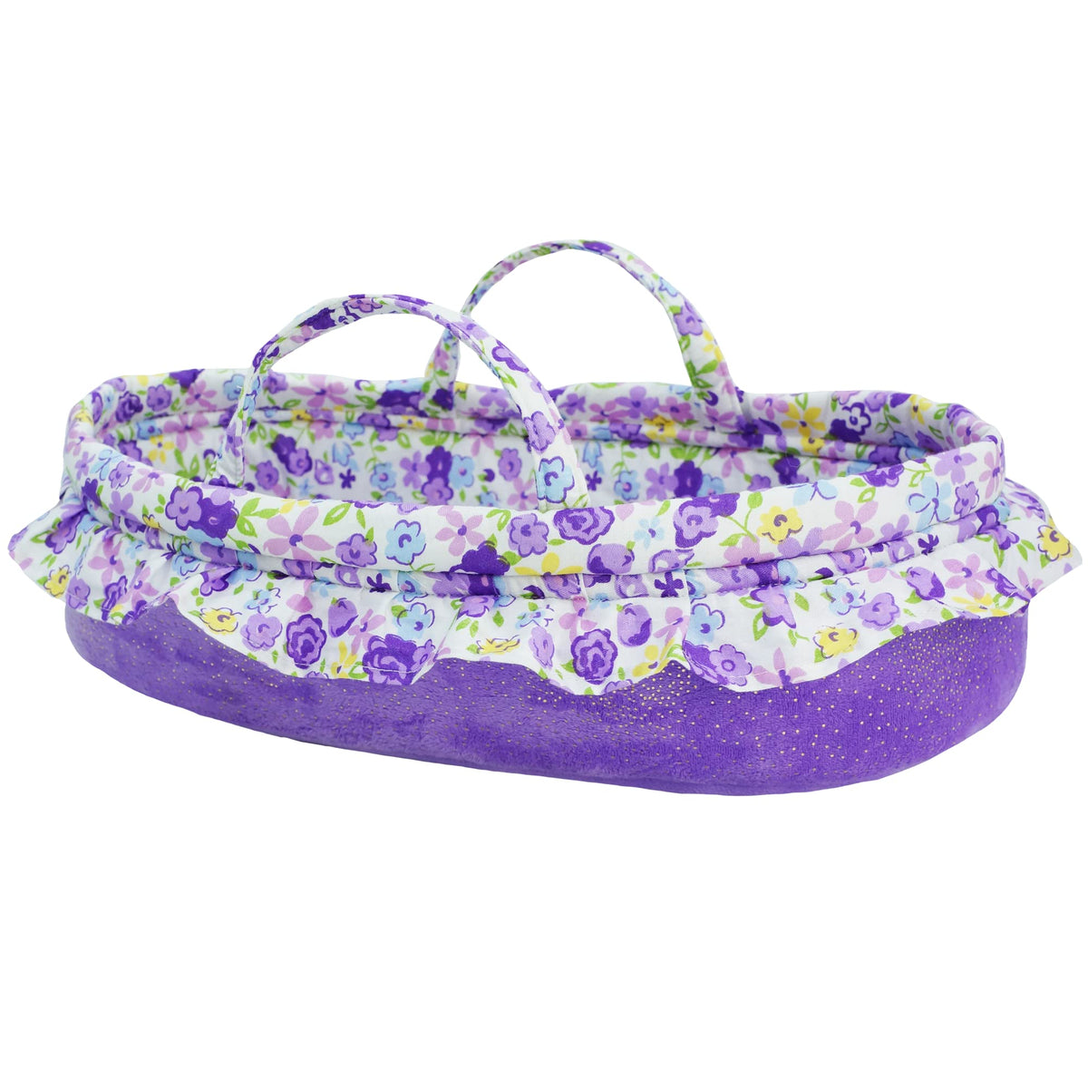 June Garden Cozy Dream Doll Bassinet fits 14-inch dolls