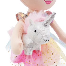 June Garden Plush duo features embroidered details for safe play