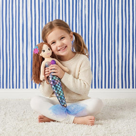 June Garden Mermaid Tifara plush material delivers soft cuddle moments.
