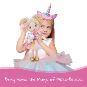 June Garden Zoey with rainbow pigtails sparks creative storytelling adventures